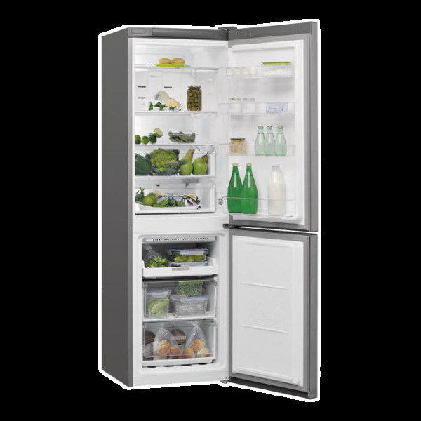 Frigider Whirlpool W7 811O OX Silver 234l/ No Frost, 104l/ No Frost, A+ photo 5