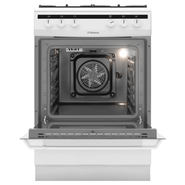 Плита Hansa FCMW68020 Белый Тип плиты: Газовая, 62 л, Тип духовки: Электрическая photo 5