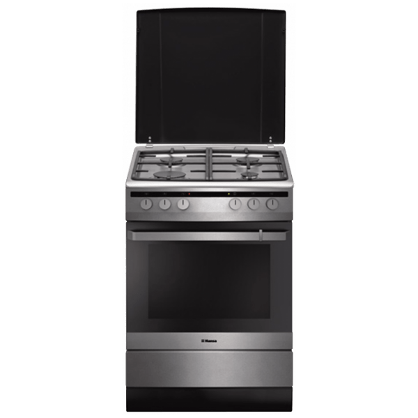 Плита Hansa FCMX68020 Нержавеющая сталь Тип плиты: Газовая, 62 л, Тип духовки: Электрическая photo 1