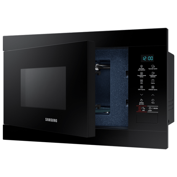 Cuptor cu microunde Samsung MG22M8054AK/ BW Black Cu grill, 22 l, 850 W photo 4