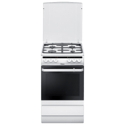 Aragaz Hansa FCMW58020 White Tipul plitei: Pe gaz, 62 l, Tipul cuptorului: Electric