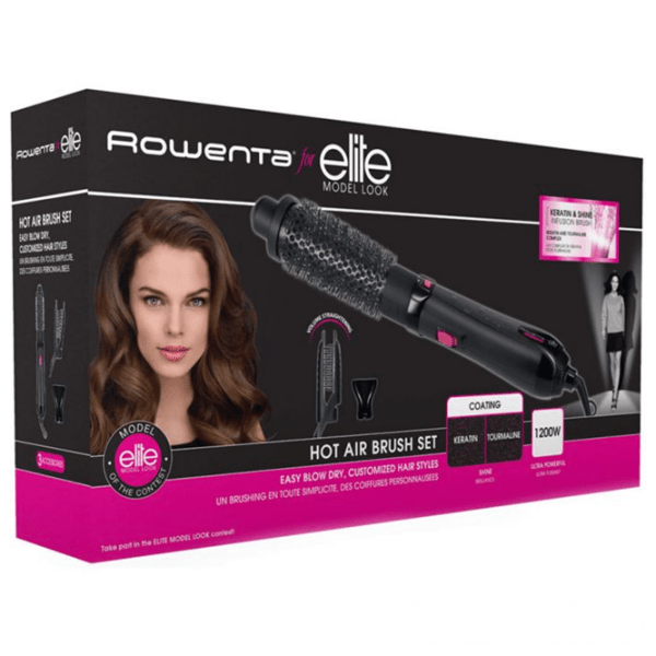 Perie rotativă Rowenta CF7812F0 Black  photo 6