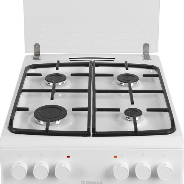 Плита Hansa FCMW58028 Белый Тип плиты: Газовая, 62 л, Тип духовки: Электрическая photo 5