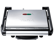 Электрогриль Tefal GC241D38 Серебристый 2000 Вт, Закрытый (двухсторонний),