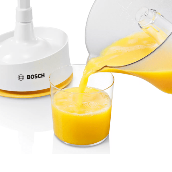 Storcator de fructe Bosch MCP3500 White 25 W, Pentru citrice, Numărul de viteze: 1 photo 5