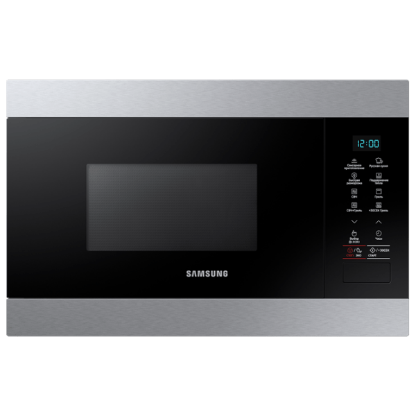 Cuptor cu microunde Samsung MG22M8074AT/ BW Black Cu grill, 22 l, 850 W photo 1