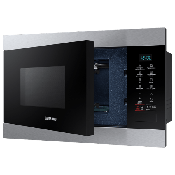 Cuptor cu microunde Samsung MG22M8074AT/ BW Black Cu grill, 22 l, 850 W photo 4