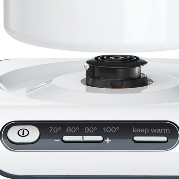 Ceainic electric Bosch TWK8611P White 2400 W, 1.5l, Material interior: Inox photo 2