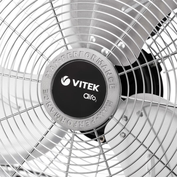 Ventilator Vitek VT-1923 Silver 120 W, Mecanic, Numărul de viteze: 3 photo 3
