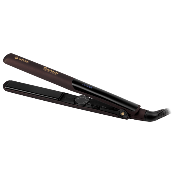 Placă de îndreptat părul Vitek VT-8405 Brown De îndreptat / Turmalină / 220 °C photo 1