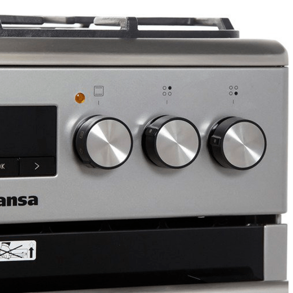 Плита Hansa FCMS58228 Нержавеющая сталь Тип плиты: Газовая, 62 л, Тип духовки: Электрическая photo 6