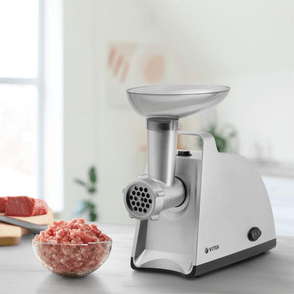 Mașină de tocat carne Vitek VT-3620 White 500 W/ 2000 W, 1.5 kg/ min photo 6