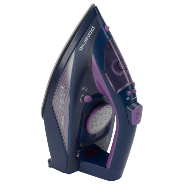 Fier de călcat Polaris PIR2457K Purple 2400 W, 45 g/ min, 0.38 l, Ceramică photo 7