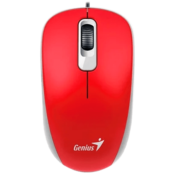 Mouse Genius DX-110 Red Cu fir, 1000 dpi photo 1