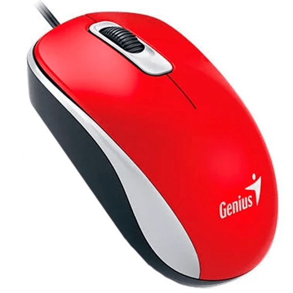 Mouse Genius DX-110 Red Cu fir, 1000 dpi photo 2