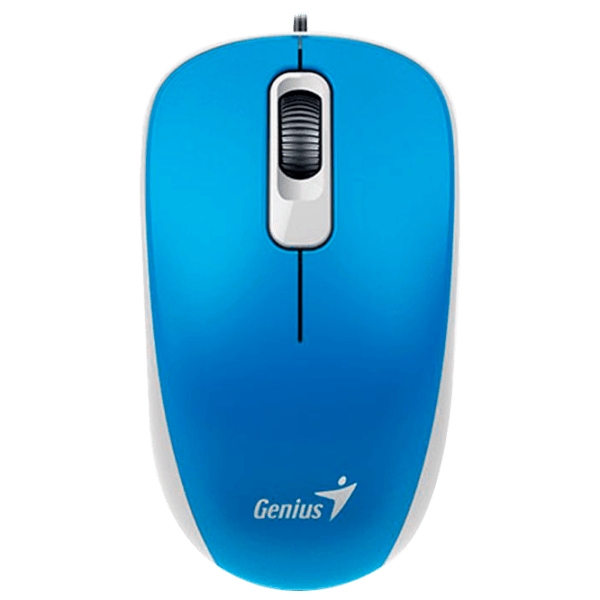Mouse Genius DX-110 Blue Cu fir, 1000 dpi photo 1