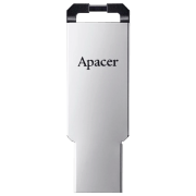 USB Flash Apacer AH360 32 GB Silver USB 3.1, Metal