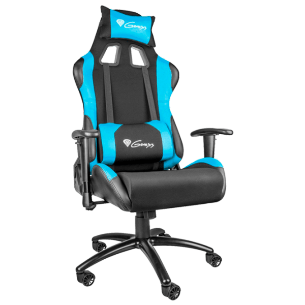 Scaun Gaming Genesis Nitro 550 Blue Black  photo 1