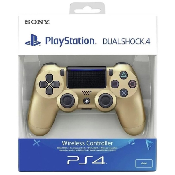 Gamepad Sony Dualshock 4 V2 FC Limited Edition Gold Fără fir / 13 buttons photo 5