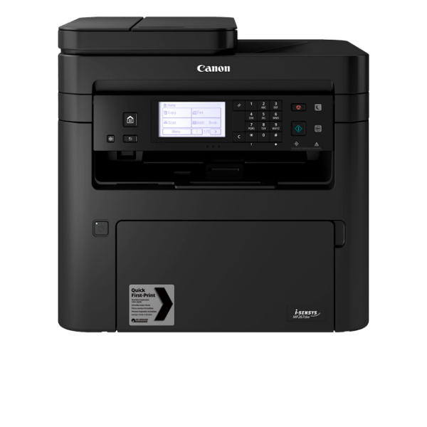 Dispozitiv multifuncțional Canon
i-SENSYS
MF267dw Black Laser, Monochrome, 1200 x 1200 dpi photo 1