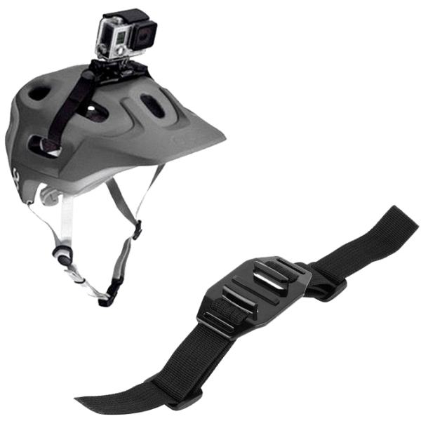 Регулируемая подставка экшн-камеры GoPro Vented Helmet Strap Черный  photo 1