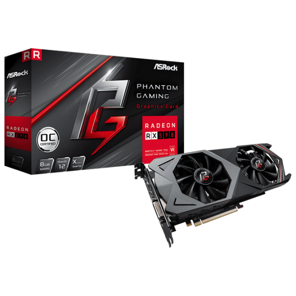 Placă video ASRock Radeon RX590 Phantom Gaming X 8 GB  photo 6