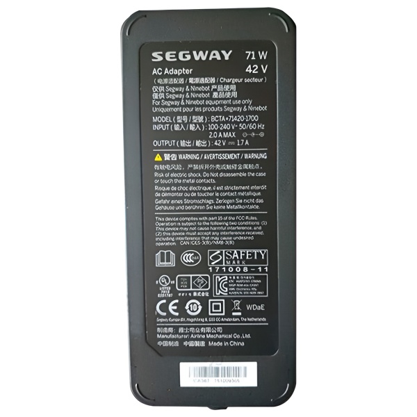 Зарядное устройство Segway 55858 Черный  photo 2