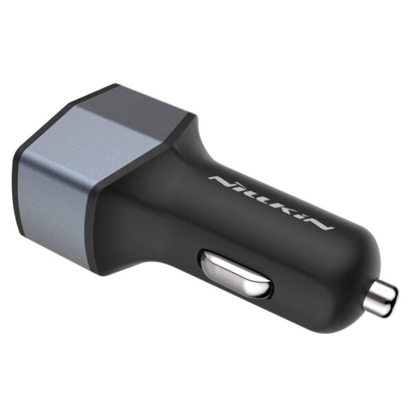 Incarcator auto Nillkin, Celerity (USB+Type-C) QC3.0, Black  photo 3