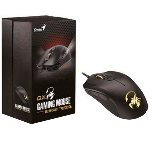 Мышь Genius SCORPION M6-600 Черный Проводная / 5000 dpi photo 4
