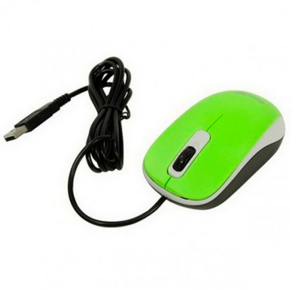 Mouse Genius DX-110 Green Cu fir, 1200 dpi photo 1
