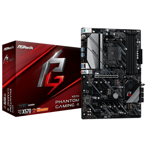 Материнская плата ASRock X570 PHANTOM GAMING 4 ATX  photo 4