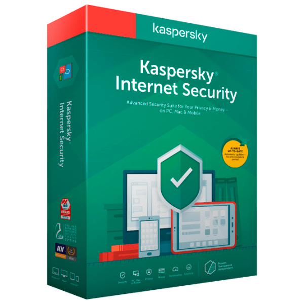 Antivirus KASPERSKY Internet Security (KIS) X86/ X64 DVD 2 Devices, DVD, 12 photo 1