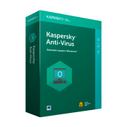 Antivirus KASPERSKY Anti-Virus (KAV) X86/ X64 DVD 2 PC, DVD, 12