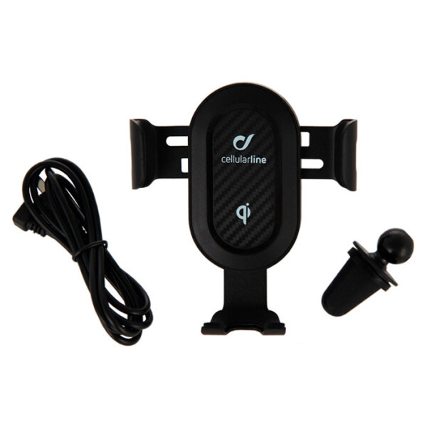 Încărcător auto Cellularline HANDYWINGWIRELESSK Black  photo 5
