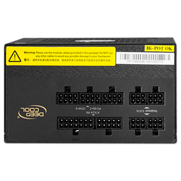 Блок питания ATX 12V 2.3 Deepcool DA600-M 600 Вт Черный  photo 2