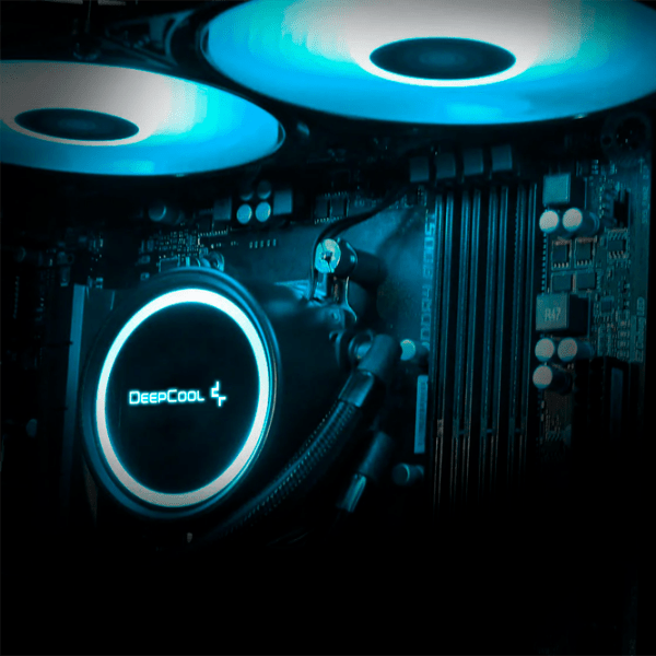 Жидкостное охлаждение Deepcool GAMMAXX L240 V2 Черный  photo 7