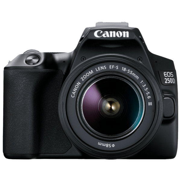 Фотоаппарат Canon EOS 250D + EF-S18-55 IS III Kit Черный CMOS, 24.2 МП, f/ 3.5 - f/ 5.6 photo 1