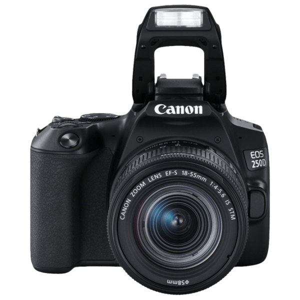 Фотоаппарат Canon EOS 250D + EF-S18-55 IS III Kit Черный CMOS, 24.2 МП, f/ 3.5 - f/ 5.6 photo 2