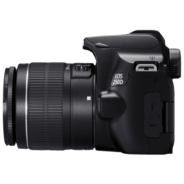 Фотоаппарат Canon EOS 250D + EF-S18-55 IS III Kit Черный CMOS, 24.2 МП, f/ 3.5 - f/ 5.6 photo 3