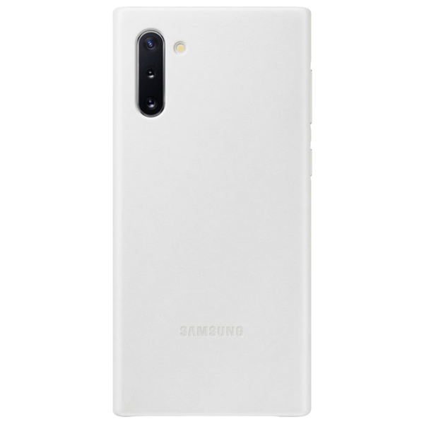 Husă pentru smartphone Samsung Galaxy Note 10 (EF-VN970) White Samsung, Piele, Back photo 1