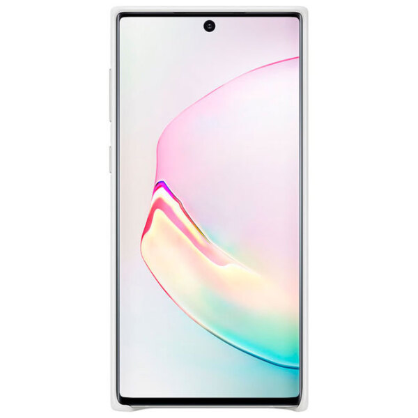 Husă pentru smartphone Samsung Galaxy Note 10 (EF-VN970) White Samsung, Piele, Back photo 2