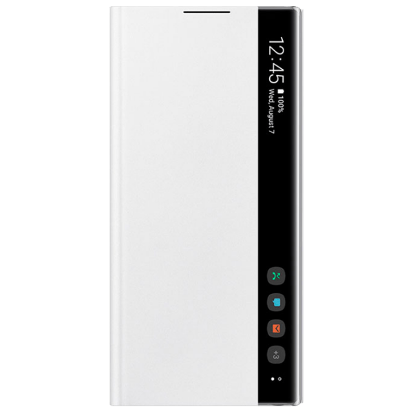 Husă pentru smartphone Samsung Galaxy Note 10 (EF-ZN970) White Samsung, PU, Flip Cover View photo 1