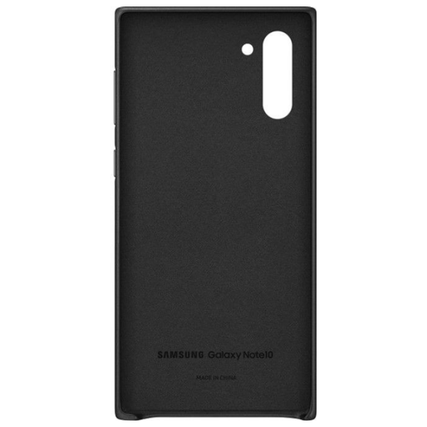 Husă pentru smartphone Samsung Galaxy Note 10 (EF-VN970) Black Samsung, TPU, Back photo 4
