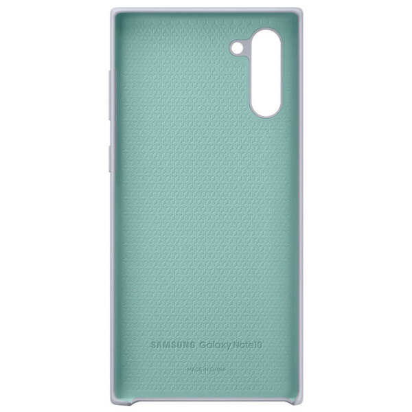 Husă pentru smartphone Samsung Galaxy Note 10 (EF-PN970) Silver Samsung, TPU, Back photo 3