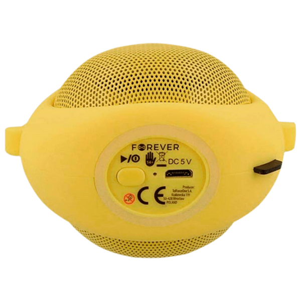 Boxă portabilă Forever ABS-100 Sweet Animal Yellow 3 W photo 4