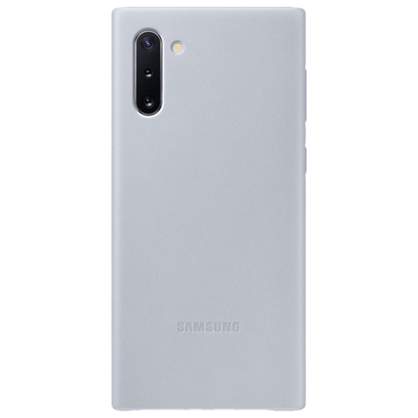 Husă pentru smartphone Samsung Galaxy Note 10 (EF-VN970) Gray Samsung, Piele, Back photo 1