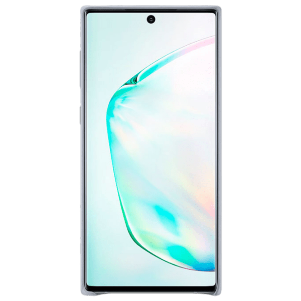 Husă pentru smartphone Samsung Galaxy Note 10 (EF-VN970) Gray Samsung, Piele, Back photo 2