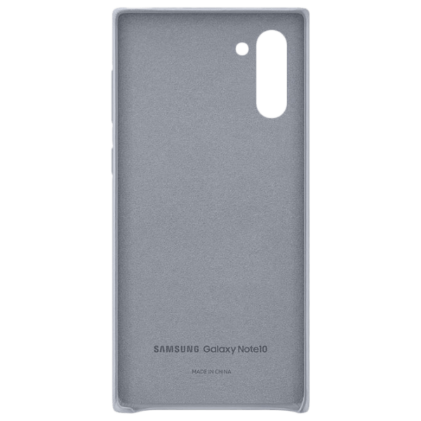 Husă pentru smartphone Samsung Galaxy Note 10 (EF-VN970) Gray Samsung, Piele, Back photo 3