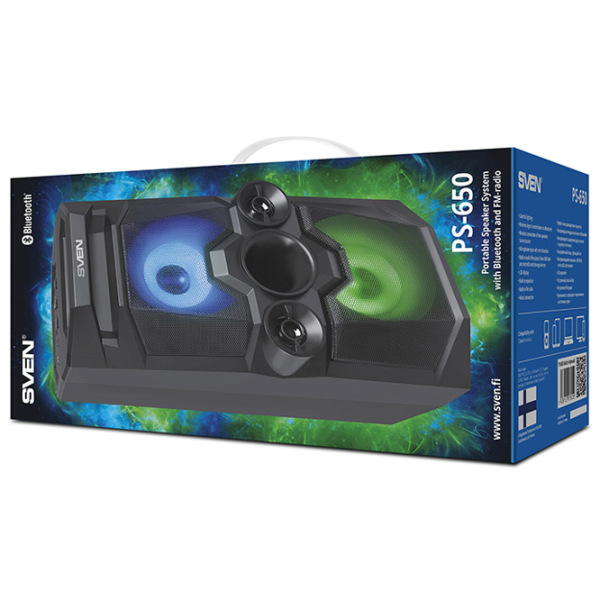 Boxă pentru Party Sven PS-650 Black 50 W photo 14