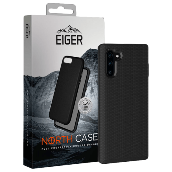 Чехол для смартфона Samsung Galaxy Note 10 (North) Черный Eiger, TPU, Back photo 4